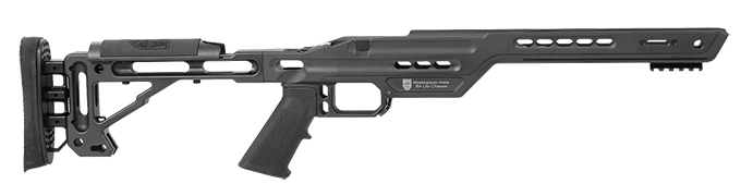 Masterpiece Arms BA Lite Chassis Rem700 LA RH Black