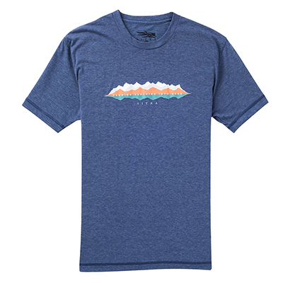 Sitka Ridgeline Tee SS NAVY X Large 20077-NV-XL