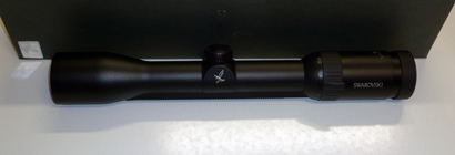Swarovski Z6 1.7-10x42 SR Rail Mount with Ballistic Reticle - Like New Demo. Item # DA135