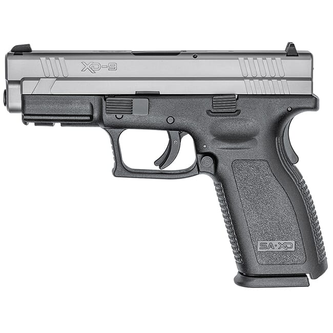 Springfield Armory XD 9MM Service 4" Stainless, 10Rd Pistol (w/ 2 Mags) XD9301