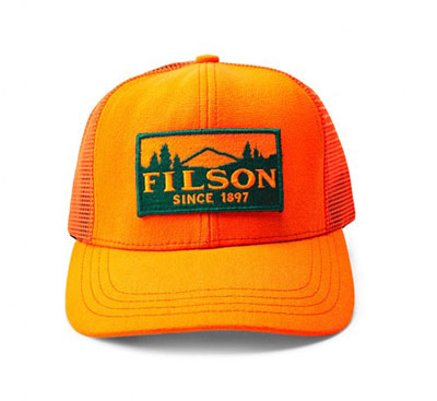 Filson Logger Mesh Cap Blaze Orange 30237