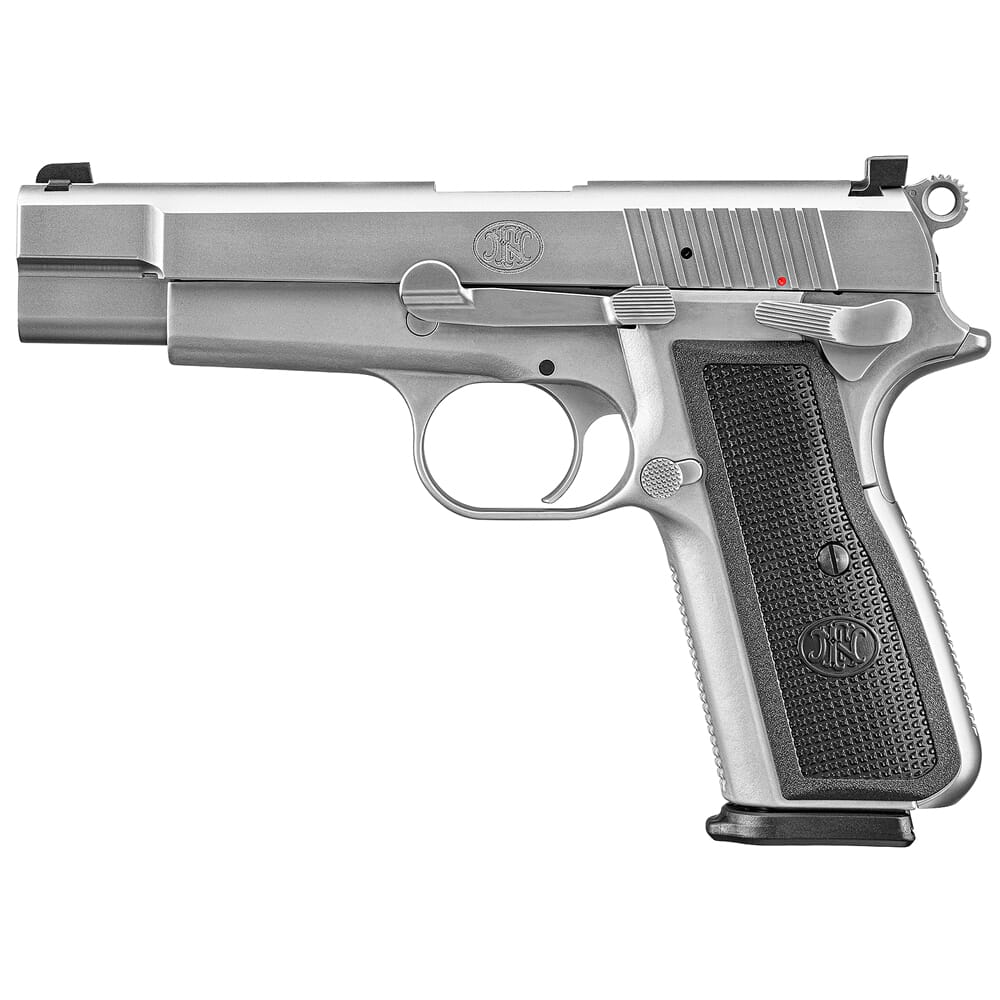 FN America High Power 9mm 4.7" Bbl Stainless Steel DS Pistol w/(2) 17rd Mags 66-101068