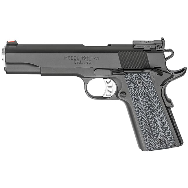 Springfield Armory 1911 Range Officer Elite .45ACP 5" (2) 7rd Mags Black-T PI9128E
