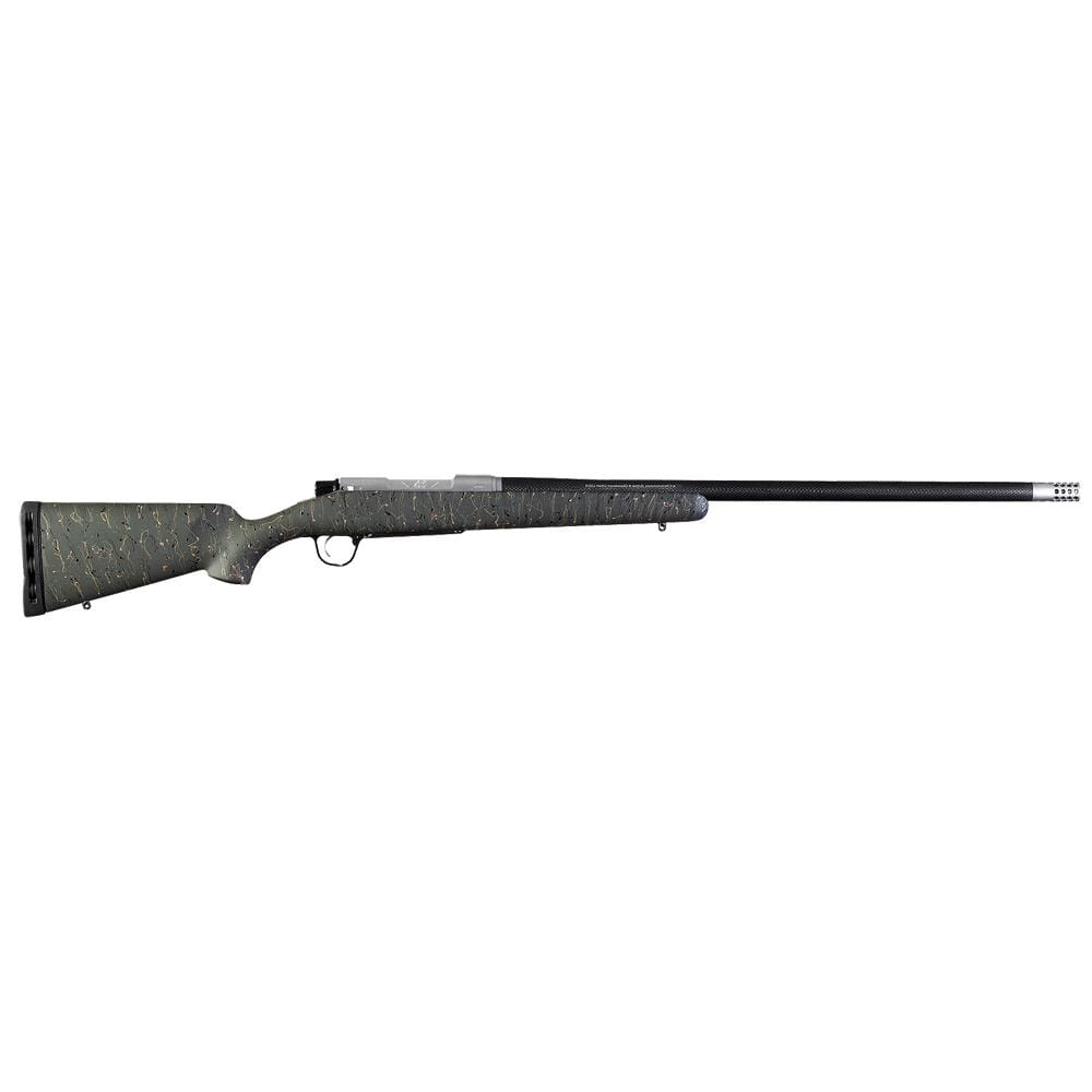 Christensen Arms Ridgeline 6.5 Creedmoor 24" 1:8 Green w/ Black & Tan Webbing LH Rifle 801-06006-00