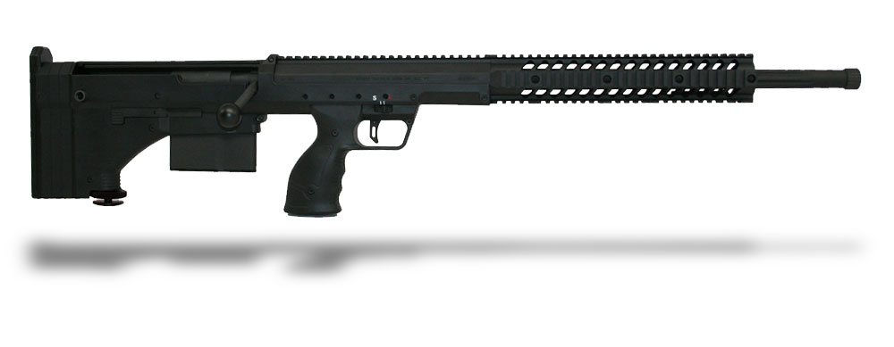 Desert Tech SRS Rifle 338 LM 26 Blk/Blk with monopod - DA467