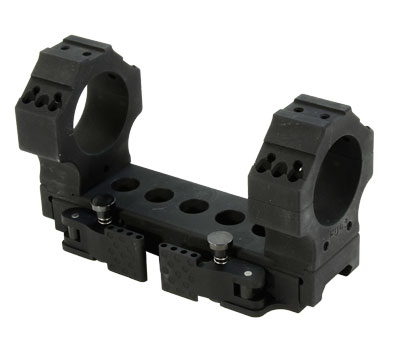 MODULAR DUAL LEVER QD 34mm MOUNT 0 MOA 3-SLOT ECOS CAPS AWP-UB832