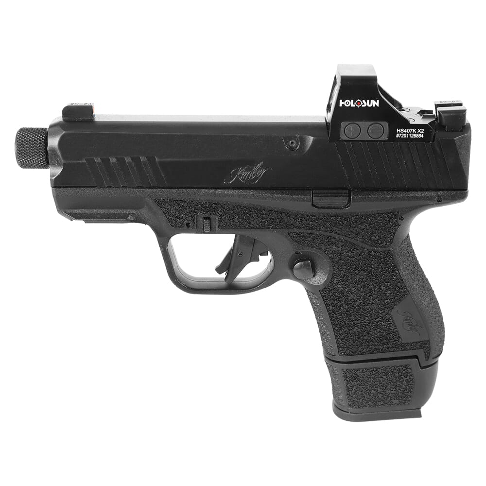 Kimber R7 Mako 9mm 3.37" Thrd Bbl OI Pistol w/Crimson Trace & TruGlo NS & (2) 15rd (1) 13rd & (1) 11rd Mag, Kydex Holster & Range Bag 3800032