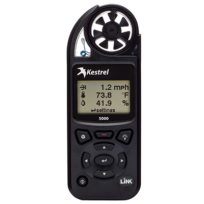 Kestrel 5000 Environmental Meter w/ LiNK Black 0850LBLK