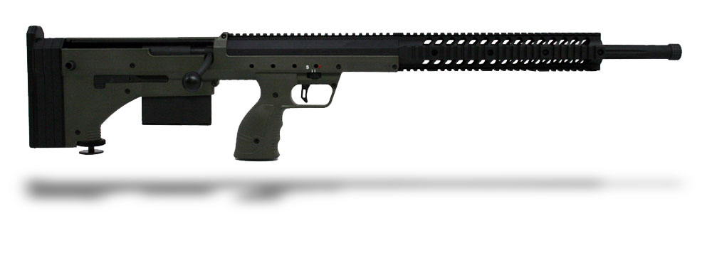 Desert Tech SRS Rifle 300 Win Black Receiver OD Green Stock - Desert Tech