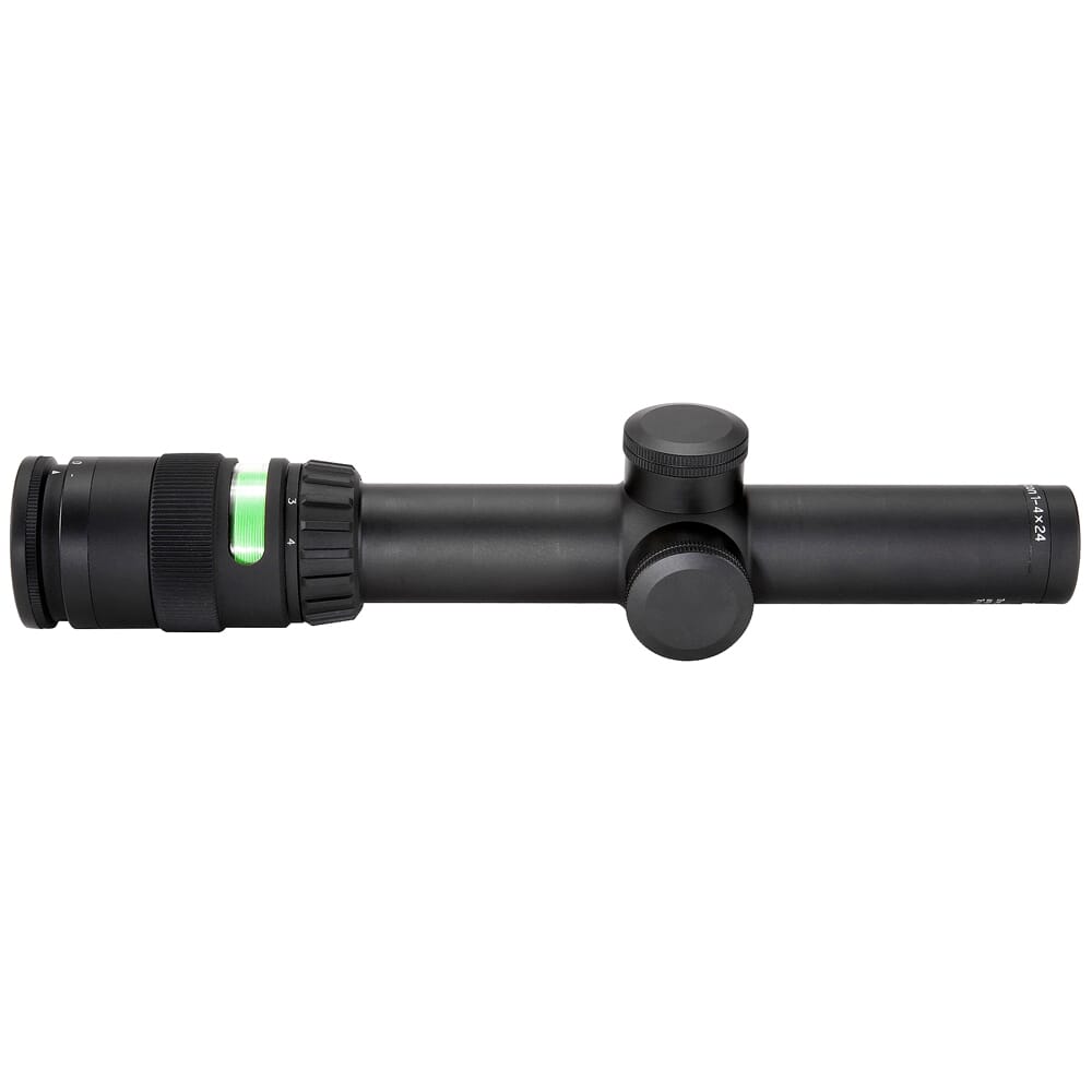 Trijicon USED AccuPoint 1-4x24mm SFP Crosshair w/ Green Dot 30mm Matte Blk Riflescope TR24-C-200071 - Excellent Condition UA4510 For Sale