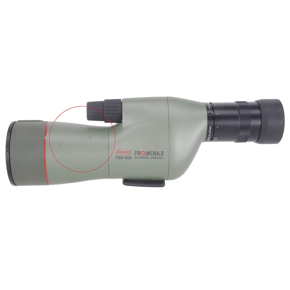 Kowa USED Straight Prominar 15-45x55mm Spotting Scope TSN-554 - Scratches on Scope Body UA2656