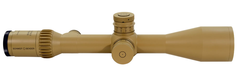 Schmidt Bender PMII 3-27x56 L/P LT P4Fine FFP .1 MRAD CCW 34 Mil RAL8000 669-945-972-G6-A8