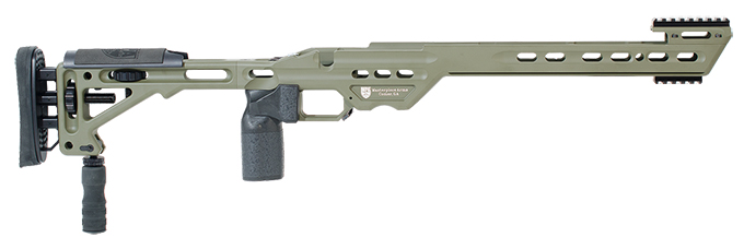 Masterpiece Arms BA Chassis Rem700 SA RH Sniper Green