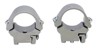 Tikka 1&quot; Low Silver Gray Scope Rings S132R967
