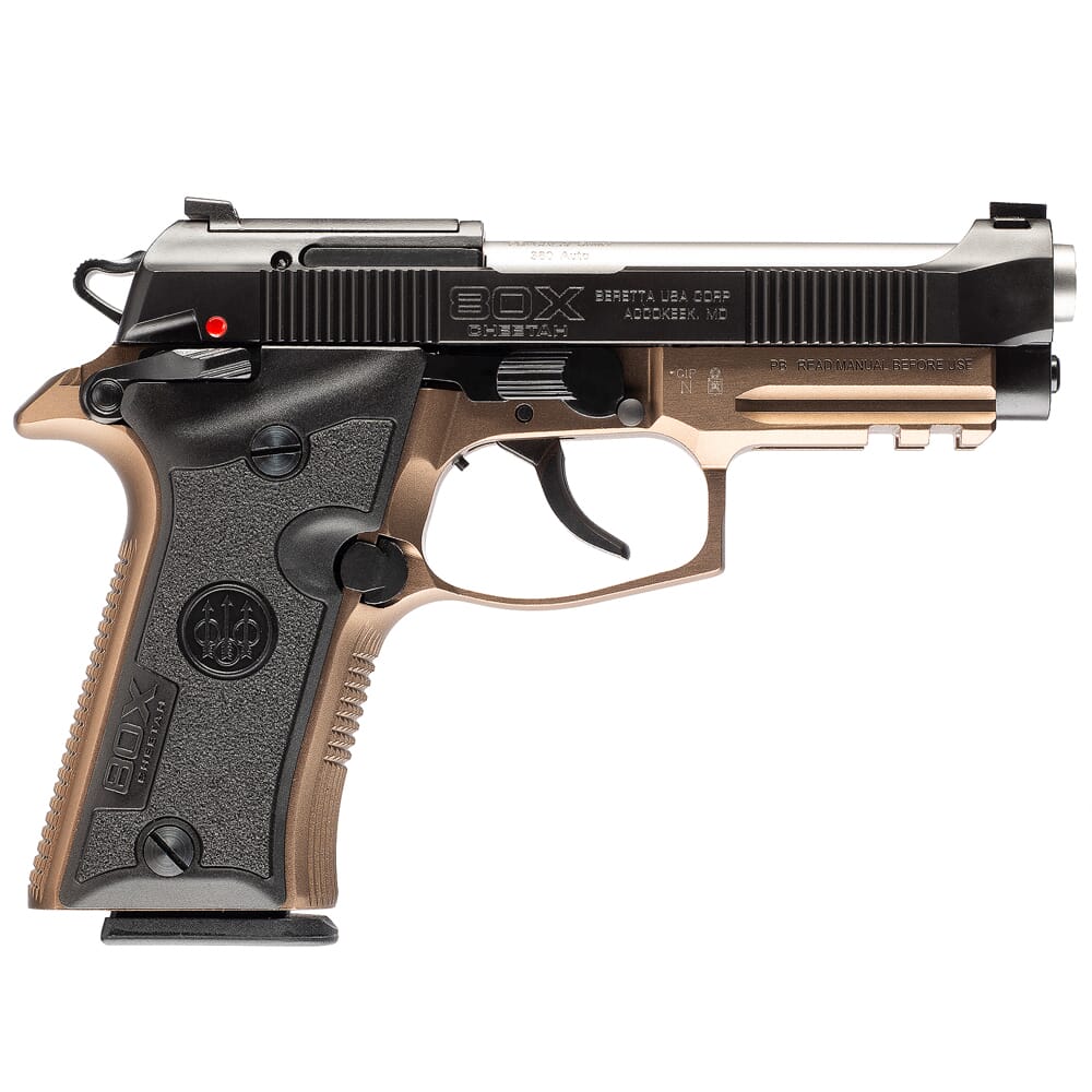 Beretta 80X Cheetah Launch Edition .380 ACP 3.9" Bbl Bronze 10rd Pistol SPEC0707A