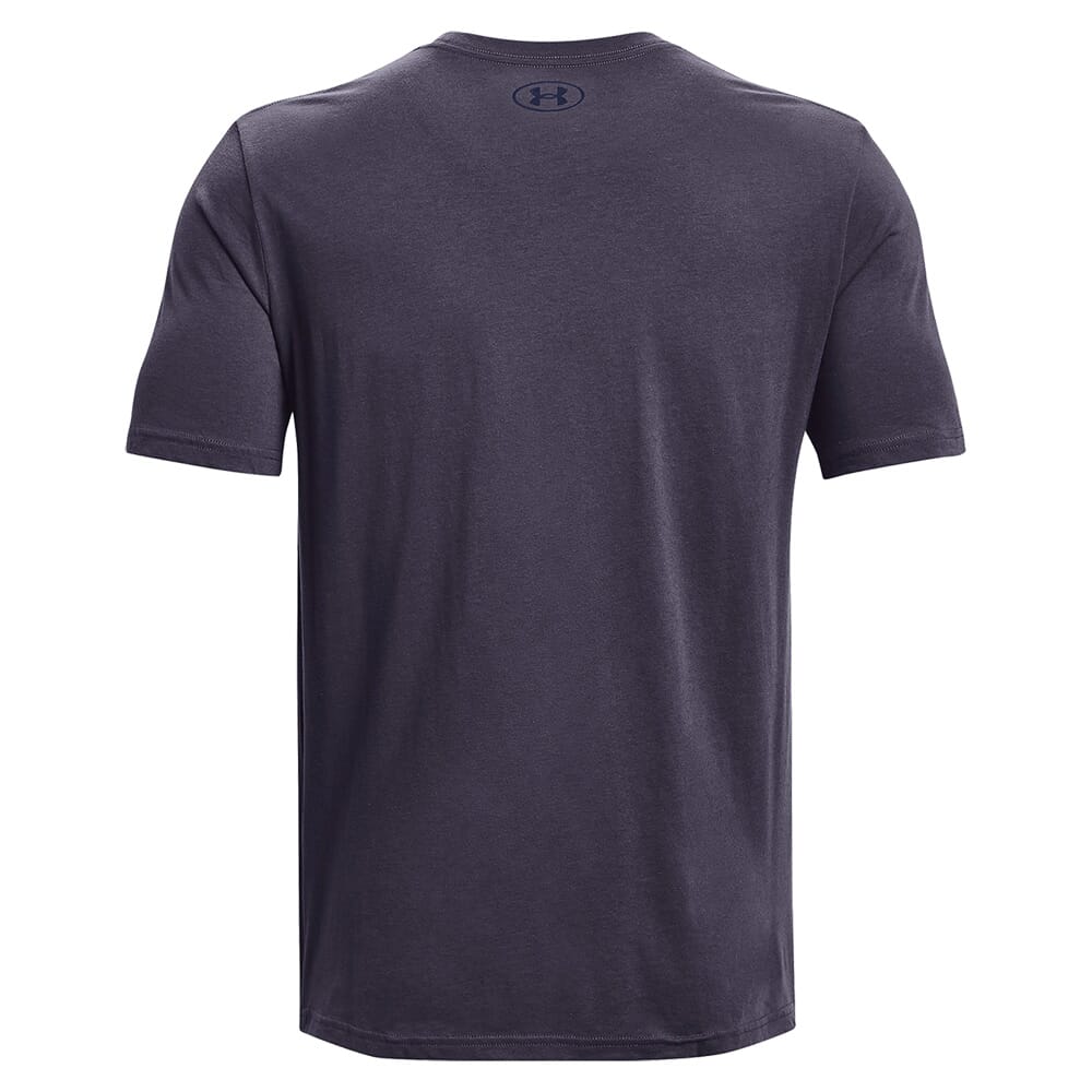 Under Armour Antler Hunt Icon Short Sleeve Tee Tempered Steel/Midnight Navy MD 1366014-558006