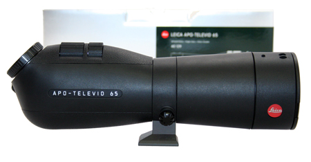 Leica APO Televid Angle 65mm Spotting Scope Body, demo like new #40129. Item #DA198