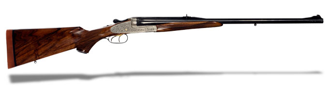 Vinzenz Urbas SL Double Rifle- Vinzenz Urbas of Ferlach Austria Sidelock Double Rifle 2 barrel set, consignment
