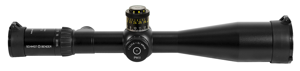 Schmidt Bender PMII 5-25x56 L/P DT Gen 2XR CW Scope UA-1454