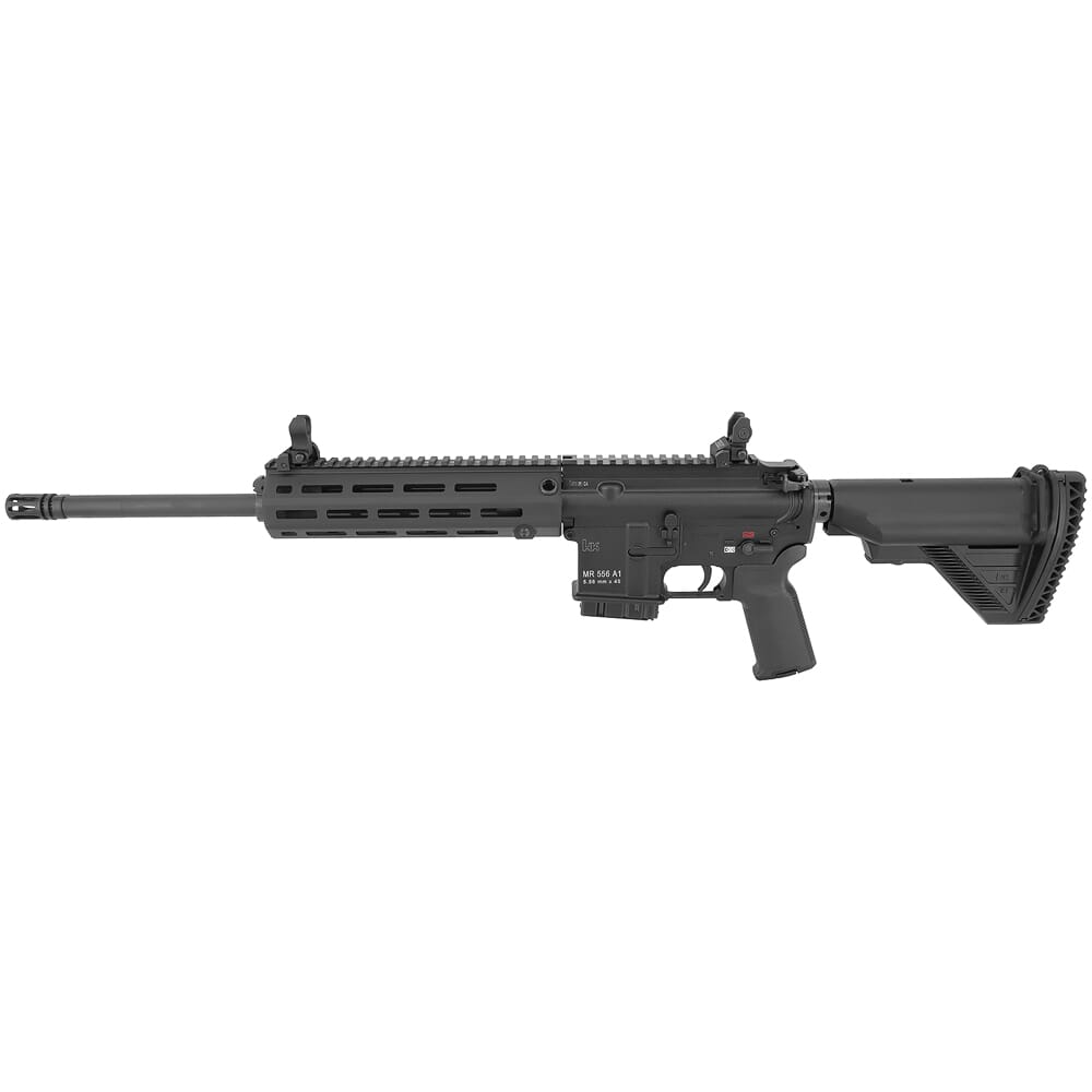 HK MR556A1 5.56 16.5" 9" M-LOK Handguard Black Rifle w/(1) 10rd Mag and Troy Microsights 81000534