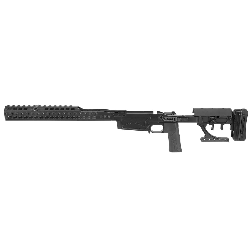 Spuhr SICS Rem 700 SA Blk Chassis w/16" ARCA Forend & QD Sling Swivels CH000001