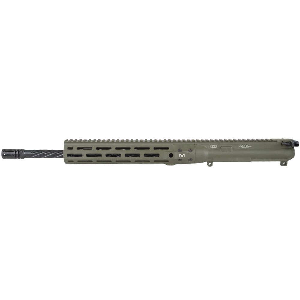 LWRC ICDI M-LOK Direct Impingement 5.56mm NATO 16.1" 1:7" 1/2x28 Bbl OD Green Complete Upper Receiver ICDIU5ODG16ML
