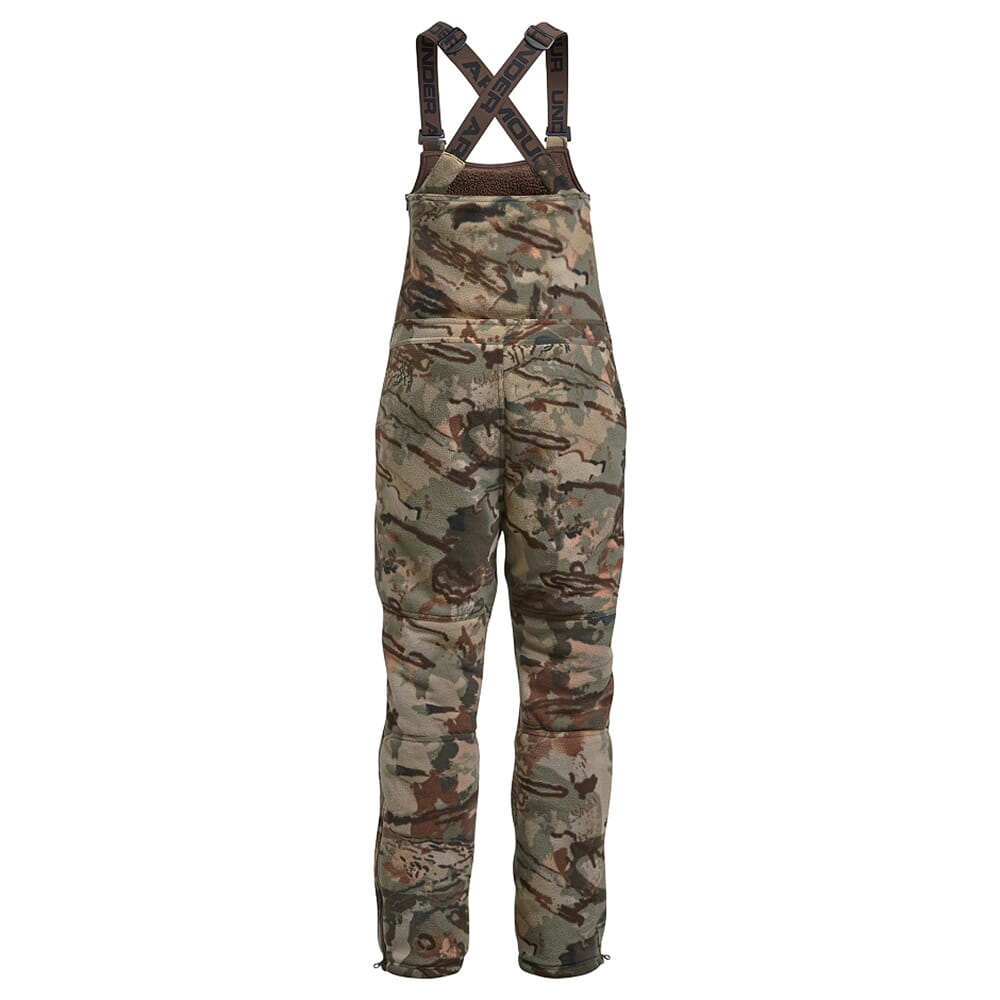 Under Armour Whitetail Women's Rut Windproof Bib UA Forest All Season Camo/Timber LG 1378820-994003