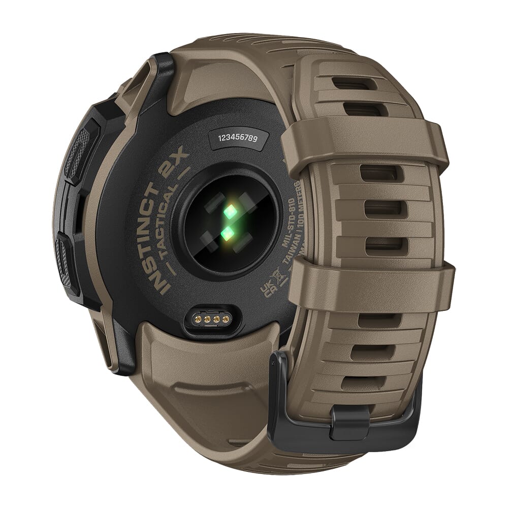 Garmin Instinct 2X Solar Tactical Edition Coyote Tan Smartwatch 010-02805-12
