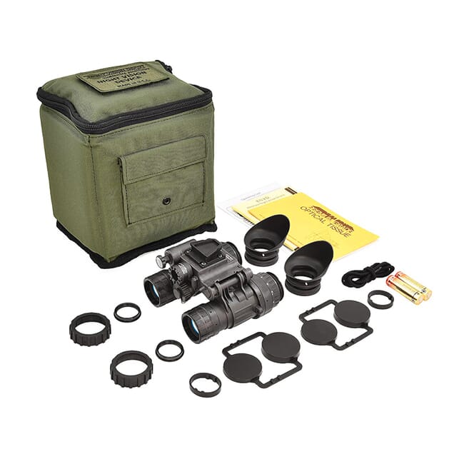 Night Vision Devices BNVD Single Gain w/US Made Gen III P-45 (High FOM) White Phosphor AG NVD-BNVD-SG-WHP