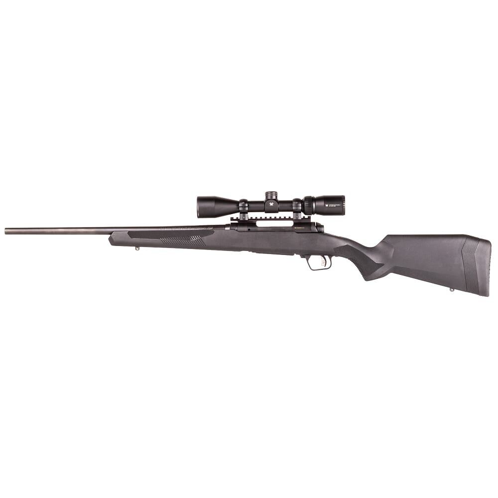 Savage Arms 110 Apex Hunter XP .243 Win 22" 1:9.3" Bbl Black BA Rifle w/Vortex Crossfire II 3-9x40mm Scope & (1) 4rd Mag 57303