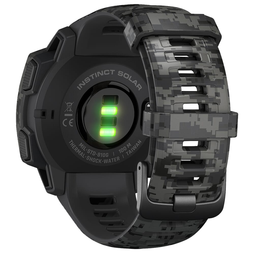 Garmin Instinct Solar Sportsman Edition Graphite Camo Smartwatch 010-02293-15