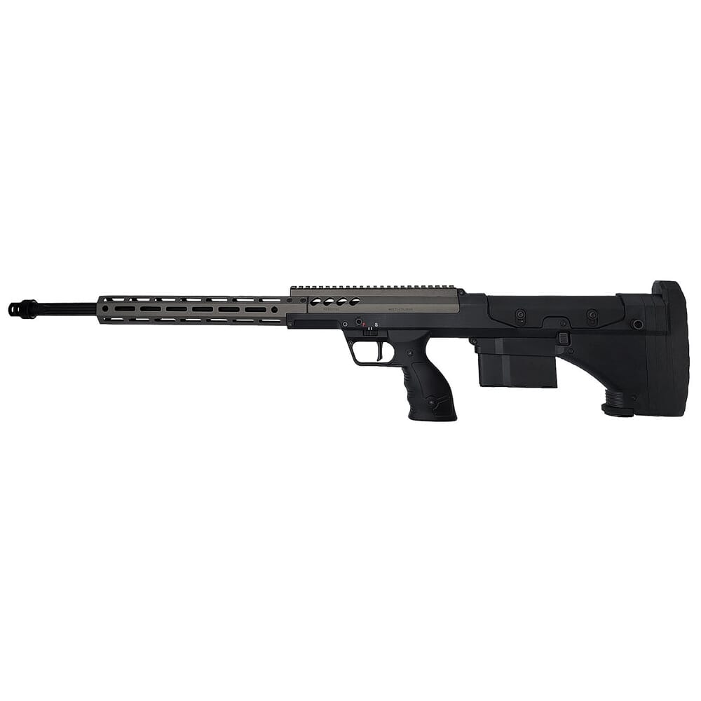 Desert Tech SRSA2 Standard 6.5 Creedmoor 26" 1:8" 5/8x24" Bbl 1:8" 5/8x24" Bbl 6rd Tungsten/Black Bolt-Action Rifle SRS-RF-S-D26R-TB