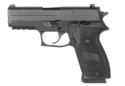 Black Nitron Finish, SLITE Night Sights 220R3-45-BSS