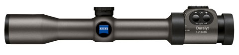 Zeiss Conquest Duralyt 1.2-5x36mm #60 Like New Used Riflescope 525405-9960-000