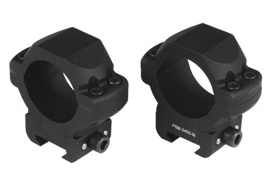 US Optics 34mm P6M-Medium Windage Adjustable Rings