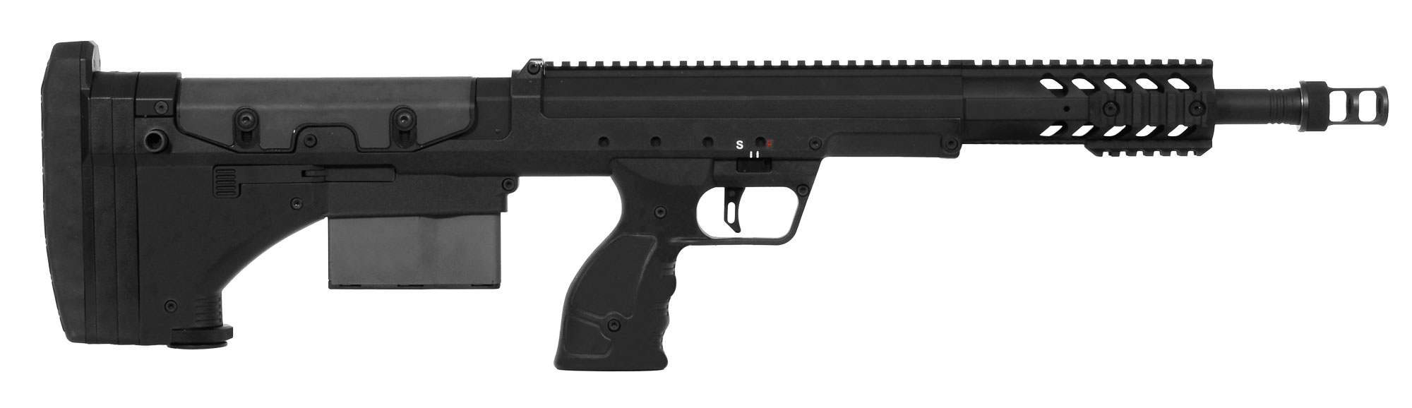 Desert Tech SRS A1 Covert 338 Lapua Mag LH Black DT-SRS.CBBMGBL