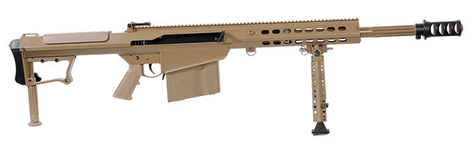 Barrett M107A1 Rifle System Multi Role Brown Receiver Black 20&quot; Fluted Barrel Lightly Used UA1635