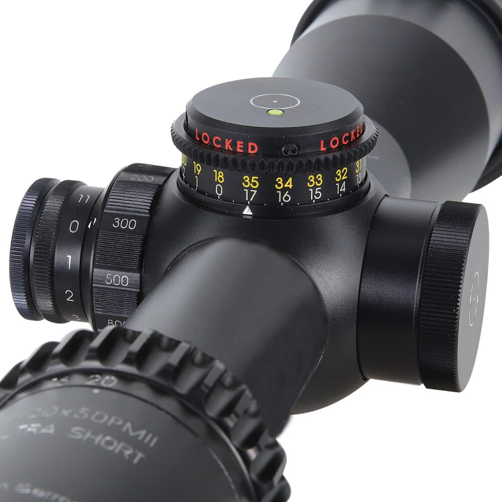 Schmidt Bender 5-20x50mm PM II Ultra Short LPI P4FL 1cm ccw DT35 MTC LT / ST ZC CT Riflescope 173-911-972-F1-E8