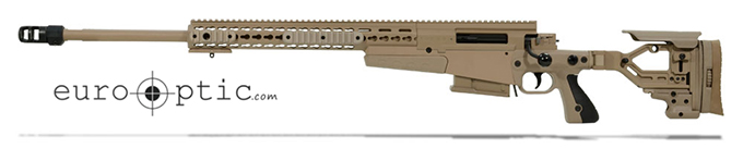 Accuracy International AX 300 Pale Brown chassis 26 inch barrel std brake - Left Hand A-XM300WMPB26SM-LH
