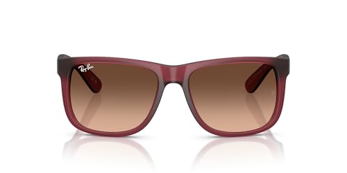 Ray-Ban Justin Rubber Violet Demo Lens 0RB4165-6815A555