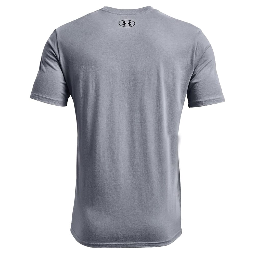 Under Armour Antler Logo Short Sleeve Tee Steel/UA Forest All Season Camo XXL 1366017-035010