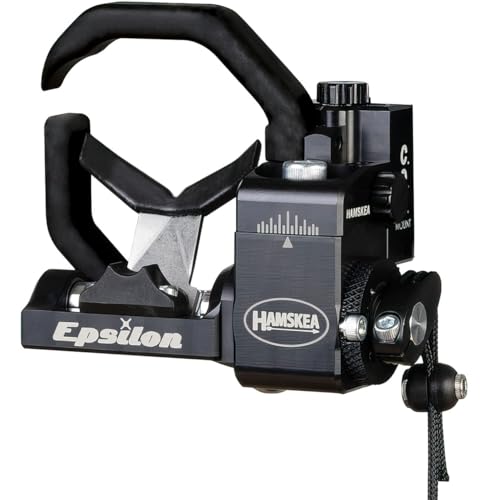 Hamskea Epsilon RH Black Arrow Rest w/C.O.R. Riser Interface Bracket 213773