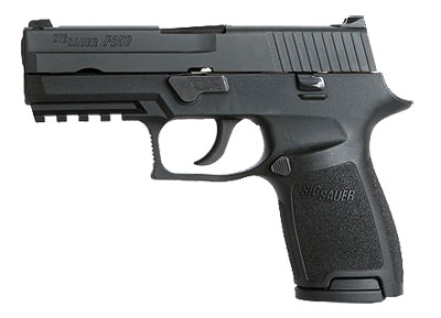 Black Nitron Finish, 9mm, SLITE Night Sights, 15rd Magazine, Ambi Manual Safety 250C-9-BSS-MS