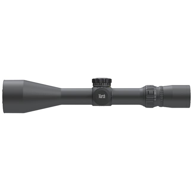 March Compact 2.5-25x52 MTR-5 Reticle 1/4MOA Riflescope D25V52TM