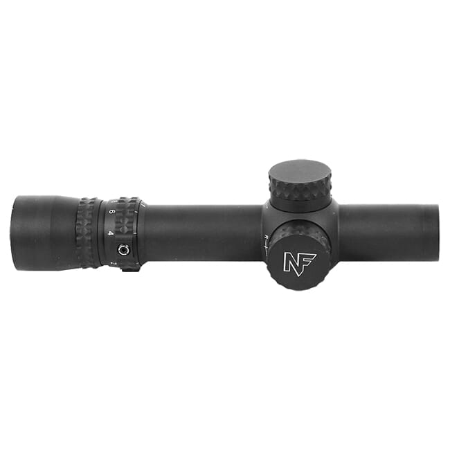 Nightforce NX8 - 1-8x24mmF1 - FC-MOA - .5 MOA - Capped Elevation - CW - Illum Demo Riflescope C601