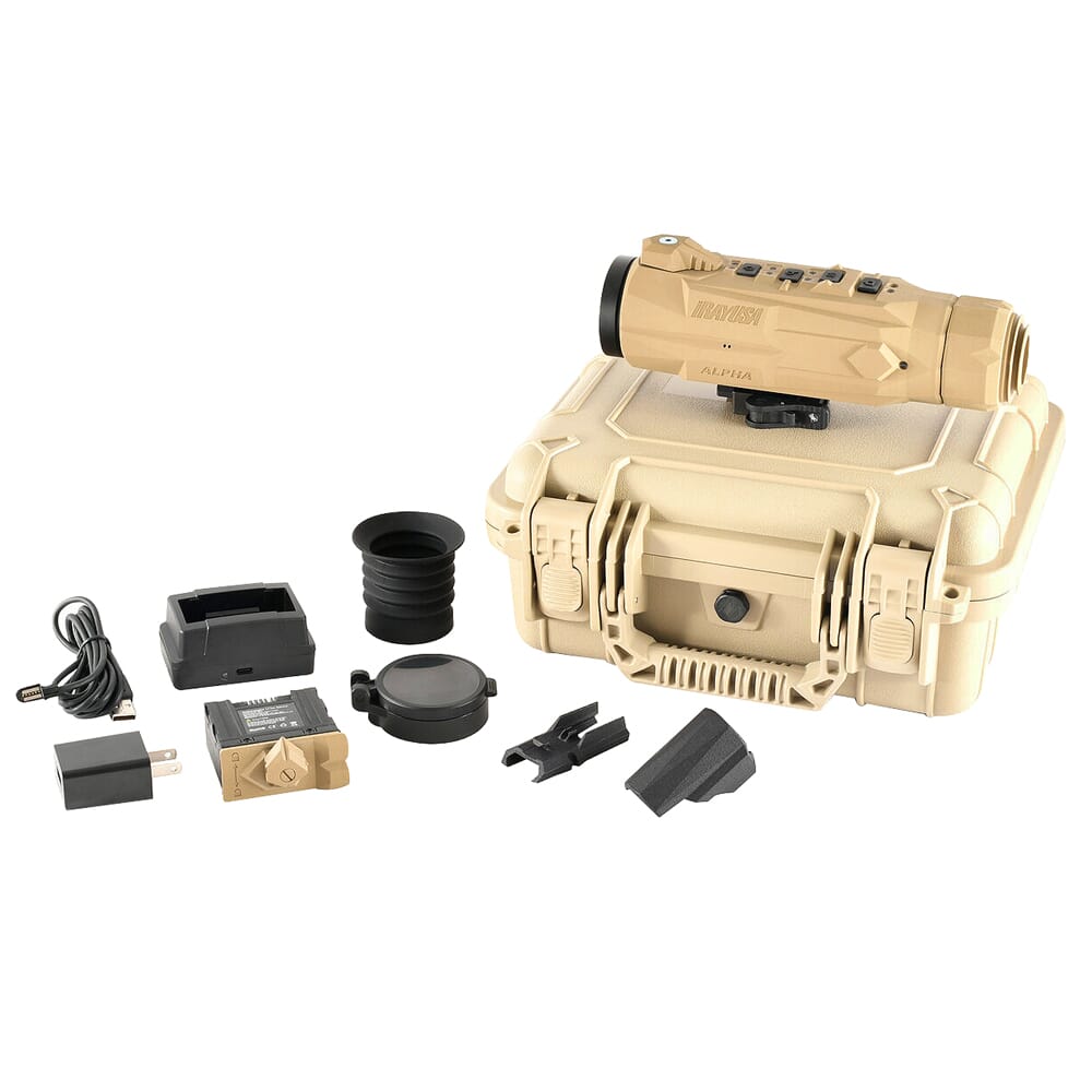 iRayUSA RICO ALPHA Mk2 640x480 3X 50mm Thermal Weapon Sight IRAY-RA50