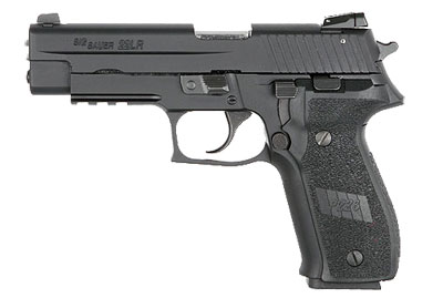 Black Anodize, Adjustable Sights, DA/SA Trigger, 1-Piece Enhanced E2 Grip 226R-22-BAS