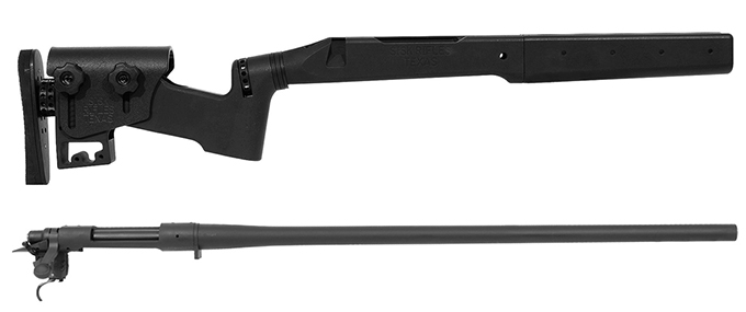 Remington 700P 5R 300 Win Mag with Sisk STAR T1 Stock