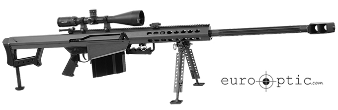 Barrett 82A1 Rifle System .50BMG 29&quot; Black w/Nightforce SHV 5-20x56 and NF Rings A203 18571