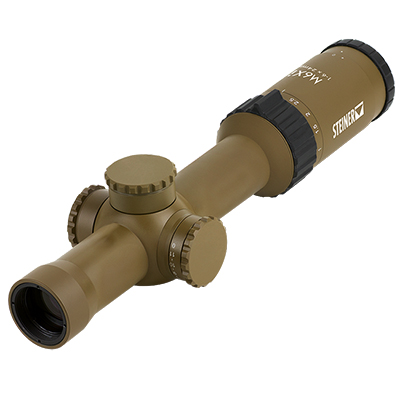Steiner M6Xi 1-6x24mm Rapid Dot 5.56 CCW Coyote Brown Military Riflescope 8712-556